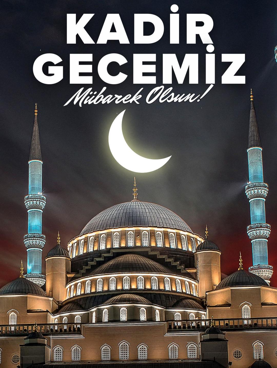 KADİR GECEMİZ MÜBAREK OLSUN !✨