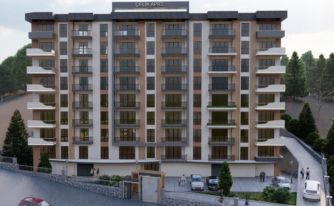 YALINCAK'TA TOPRAKTAN SATILIK 2+1 VE 1+1  DAİRELER